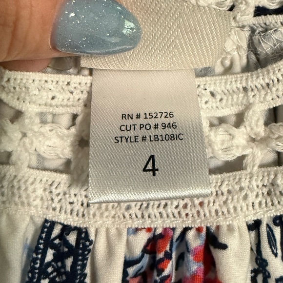 Adorable girls romper size 4 - Picture 6 of 7